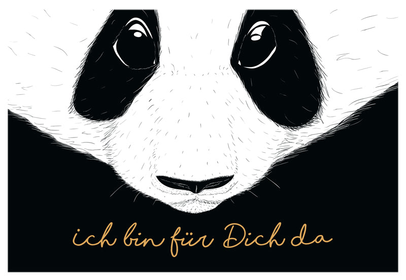 goldbek-edelschwarz-f-r-dich-da-panda-gru-karte-schwarz image 2