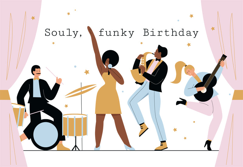 goldbek-edelschwarz-souly-funky-birthday-doppelkarte image 2
