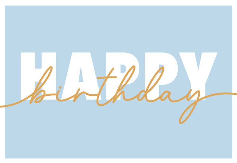 goldbek-edelschwarz-happy-birthday-typo-doppelkarte image 2