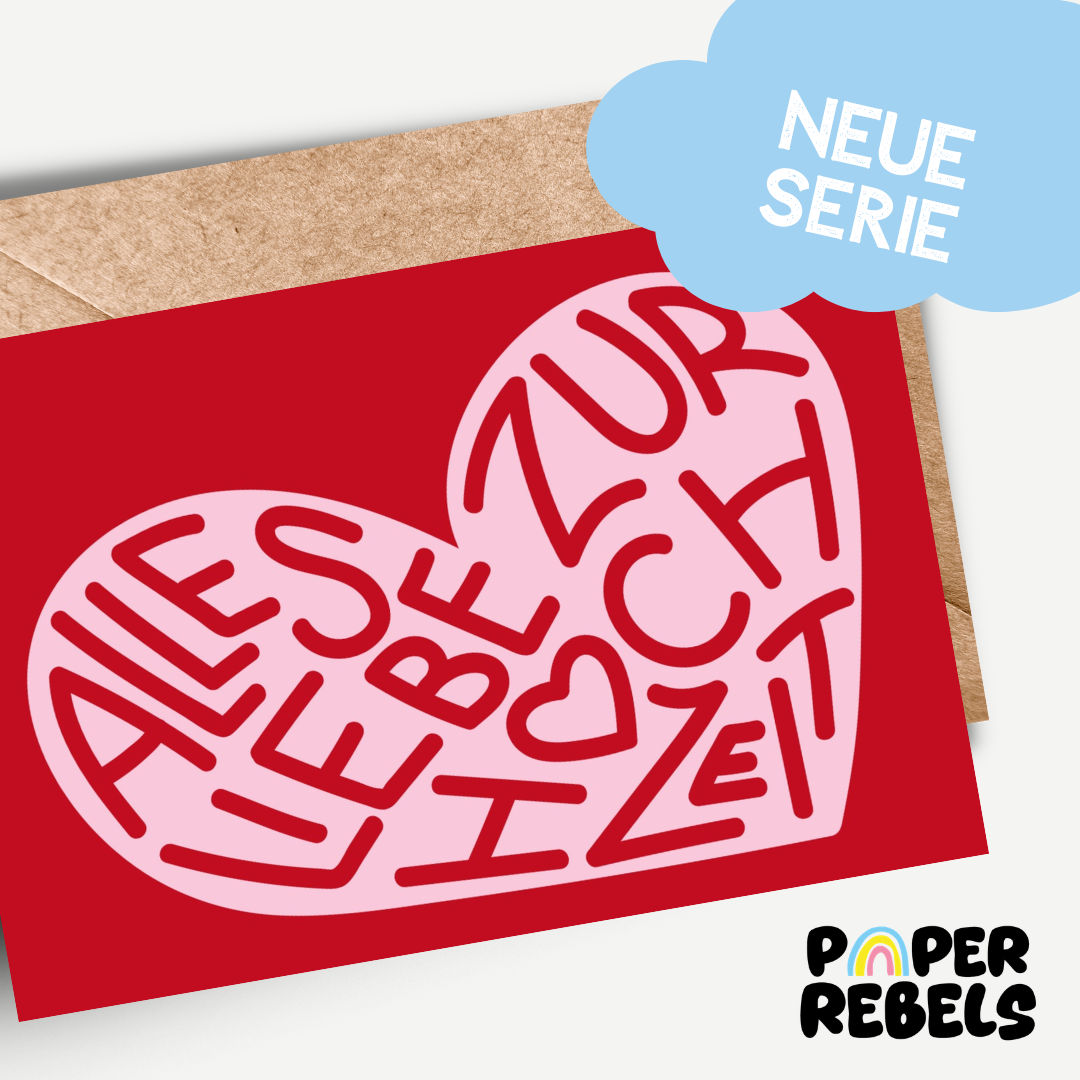 goldbek-paperrebels-hochzeit-herz-doppelkarte-hochzeit image 1