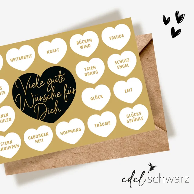 goldbek-edelschwarz-herzensw-nsche-geburtstagskarte-w-nsche image 1
