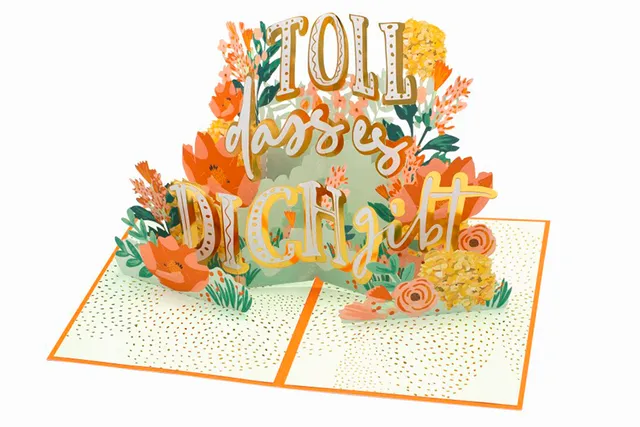 goldbek-simsalabim-kompliment-pop-up-karte-mit-umschlag image 1