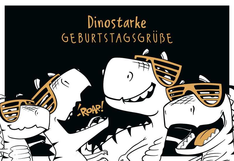 goldbek-edelschwarz-dinostarke-w-nsche-doppelkarte-dino image 2