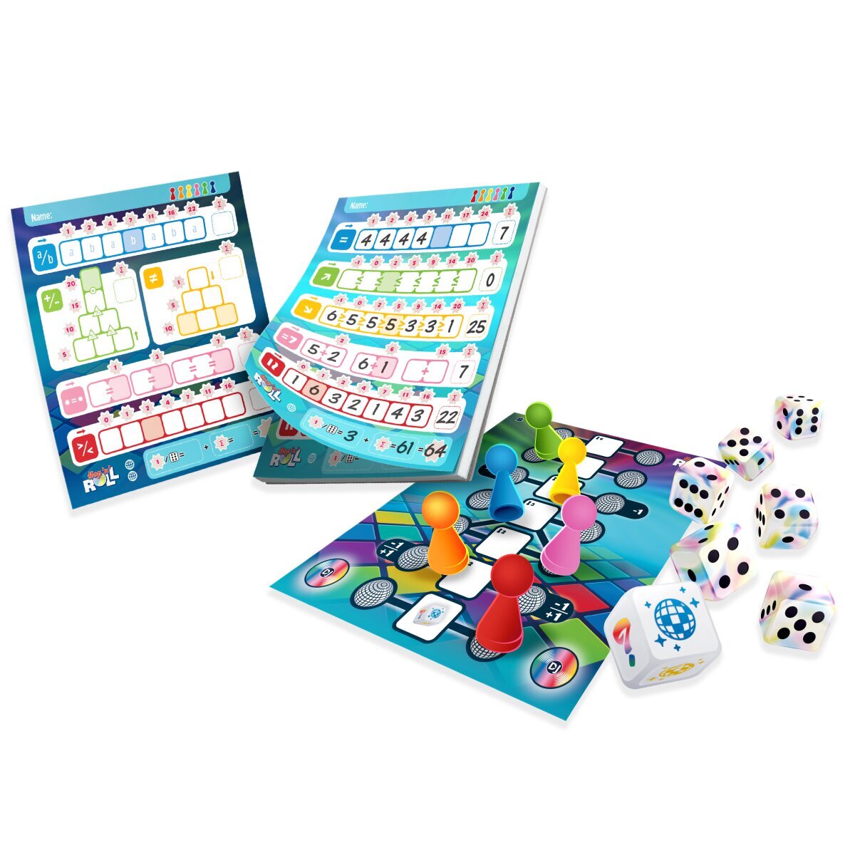 huch-friends-kinder-hop-n-roll-spiel-w-rfelspiel image 7
