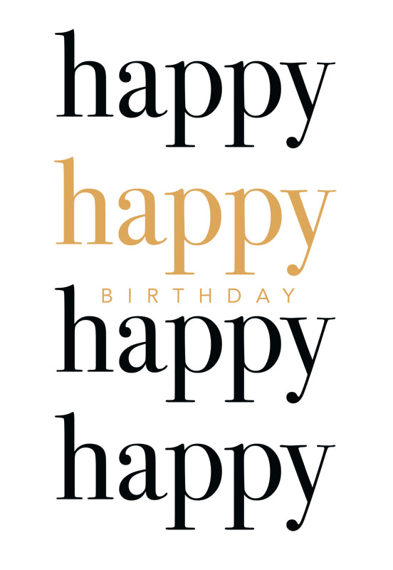 goldbek-edelschwarz-doppelkarte-happy-birthday-geburtstagskarte image 2