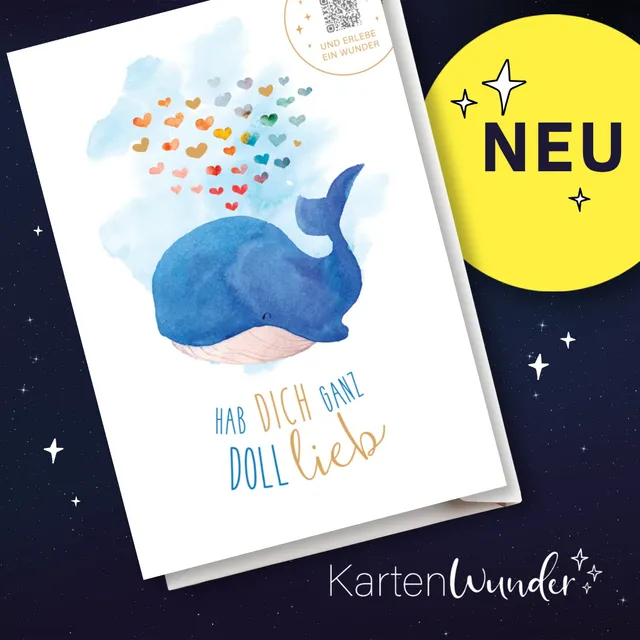 goldbek-kartenwunder-liebe-wal-interaktive-karte-qr image 1