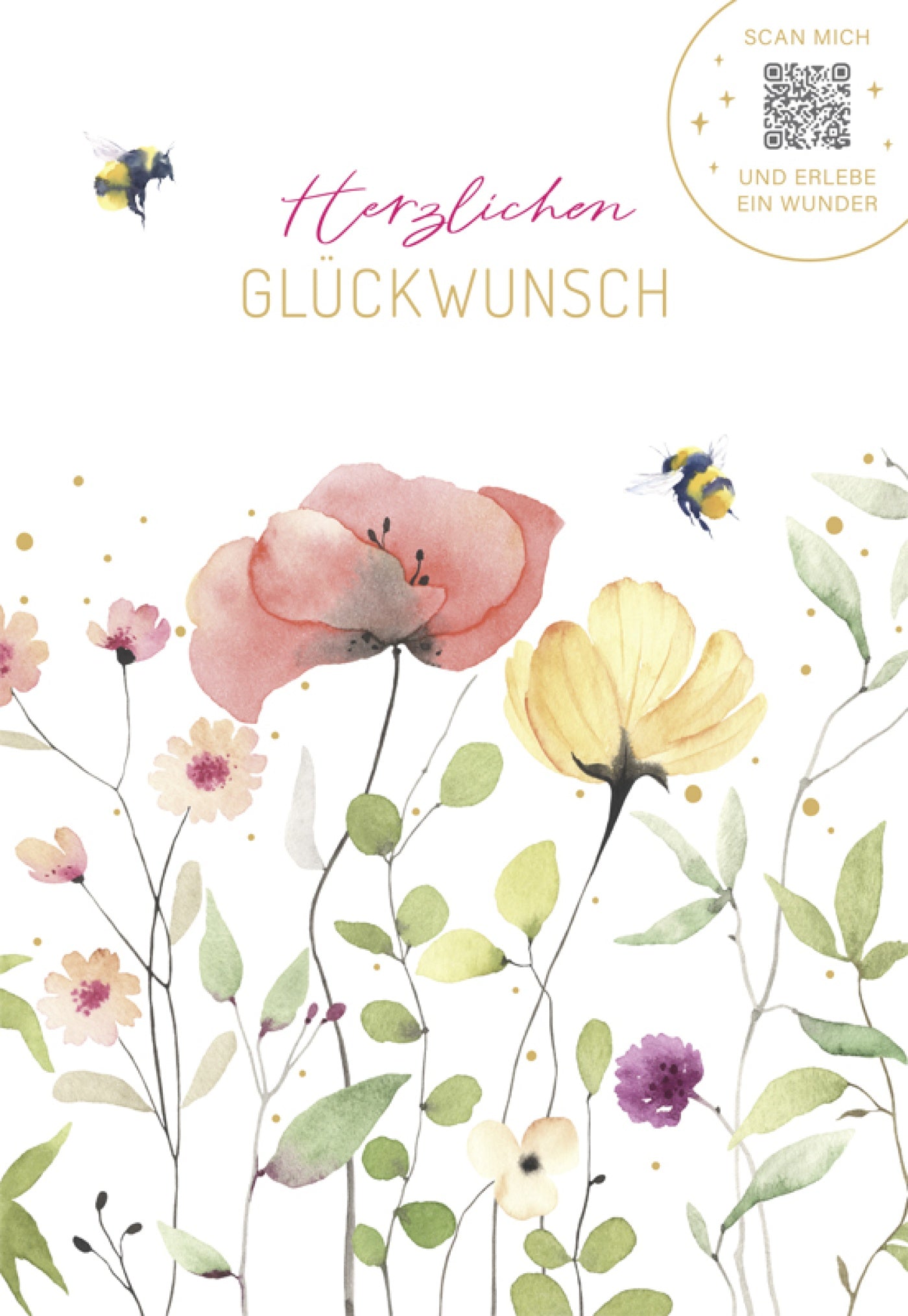 goldbek-kartenwunder-mohnblumen-doppelkarte-geburtstag-interaktiv image 2