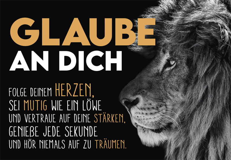 goldbek-edelschwarz-l-wenstark-geburtstagskarte-mit-umschlag image 2