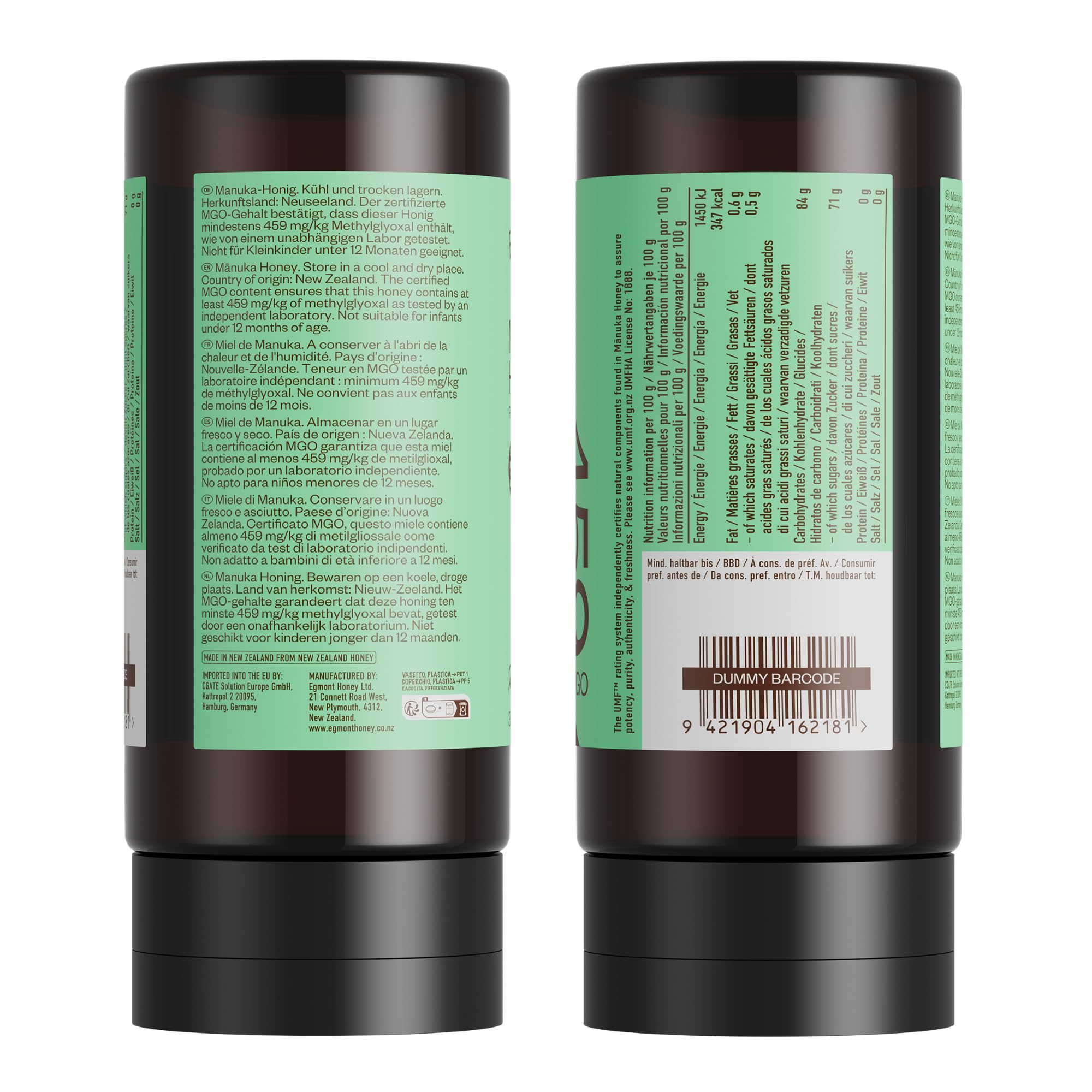 egmont-soothe-manuka-honig-mgo-459-350-g-quetschflasche-umf-14 image 2