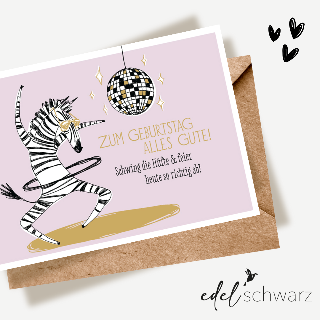 goldbek-edelschwarz-h-ftschwung-doppelkarte-geburtstag image 1