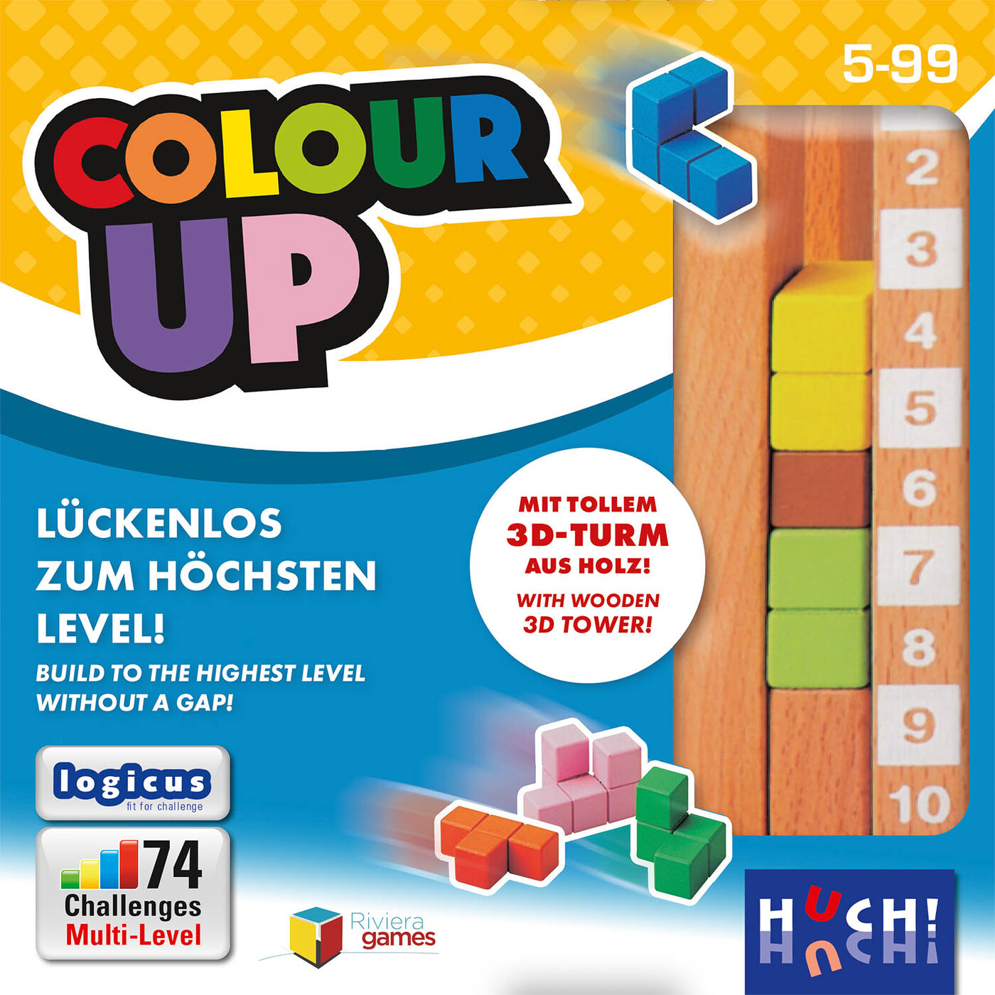 huch-friends-colour-up-logikpuzzle-holz-3d image 7