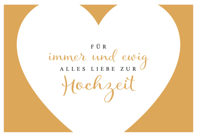 goldbek-edelschwarz-herz-doppelkarte-hochzeit-mit-umschlag image 2