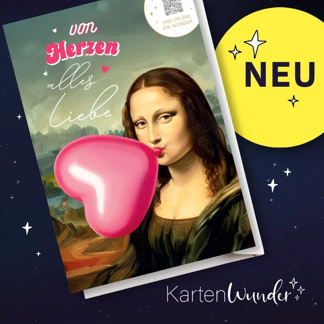 goldbek-kartenwunder-mona-lisa-doppelkarte-interaktiv image 1