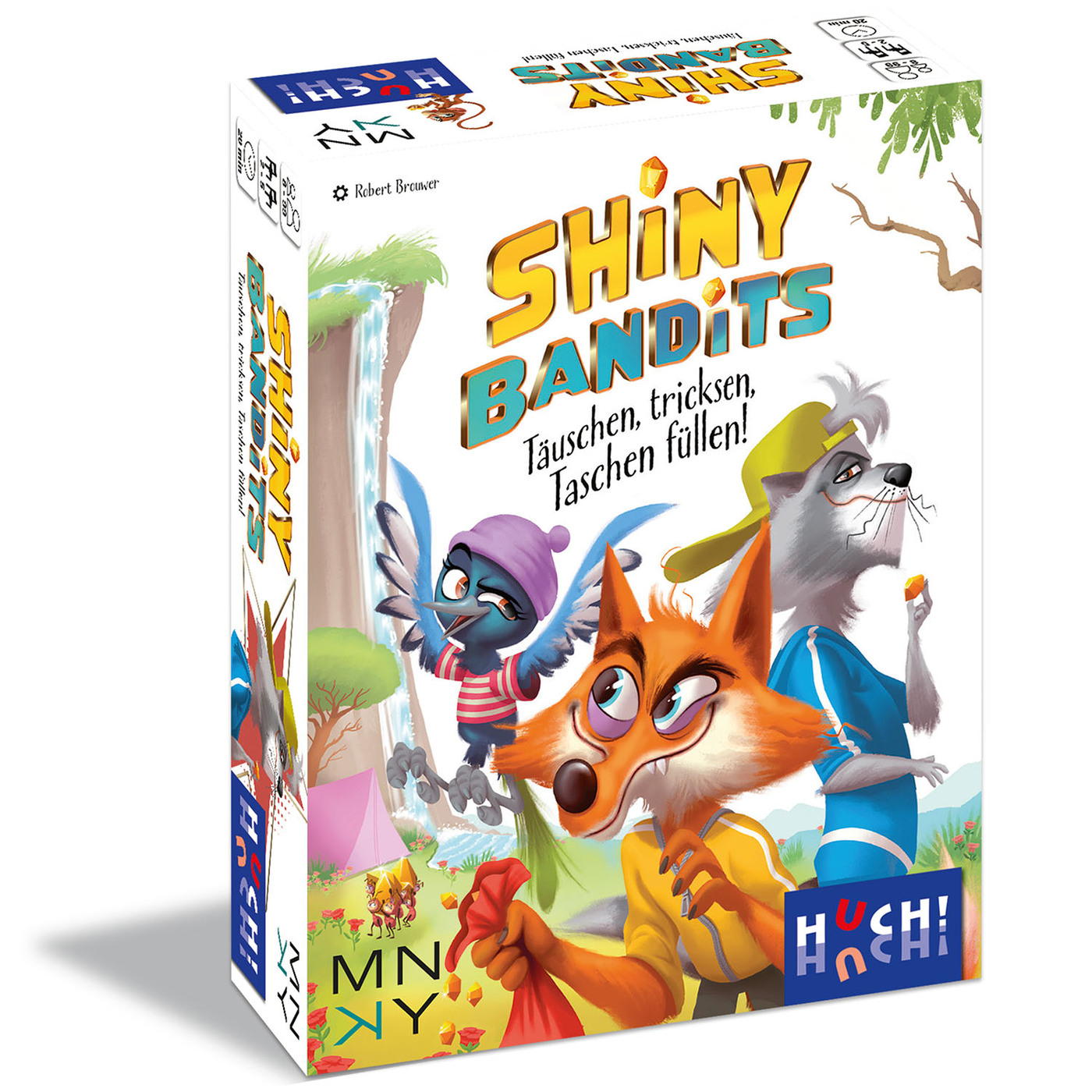 huch-friends-shiny-bandits-kinderspiel-gold image 1