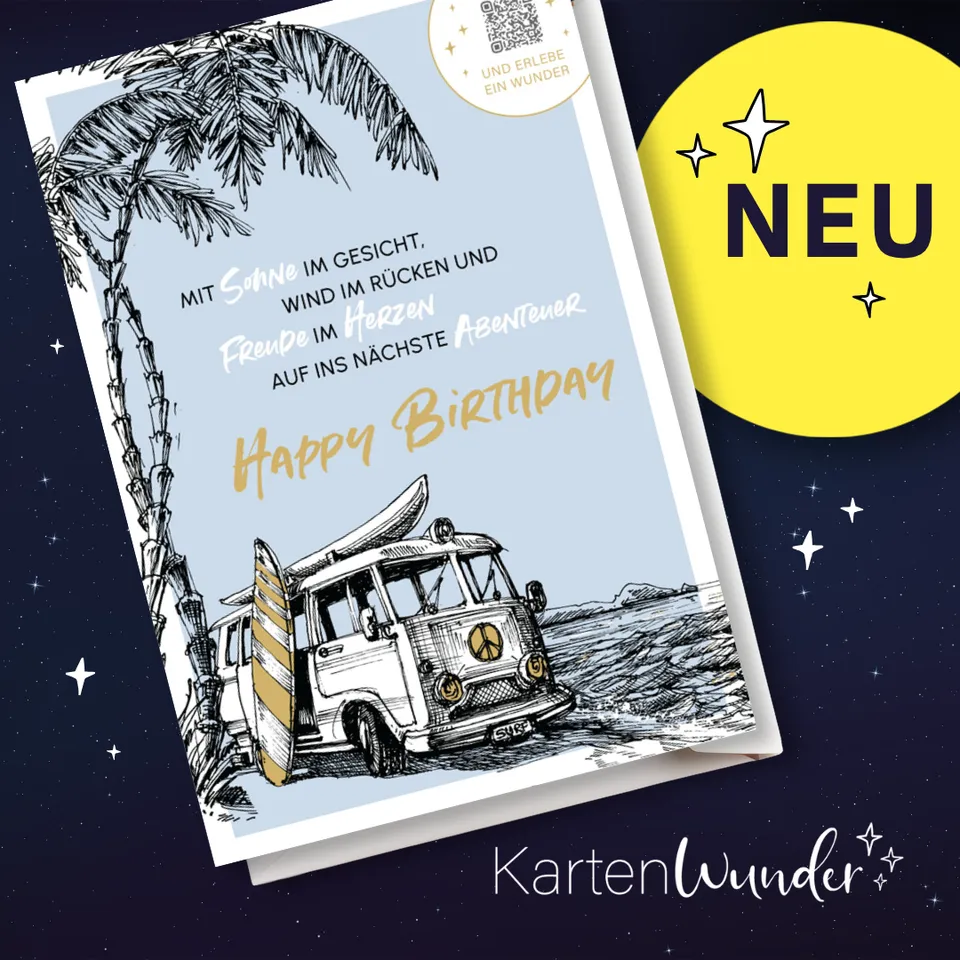 goldbek-kartenwunder-bulli-am-meer-doppelkarte-geburtstag image 1